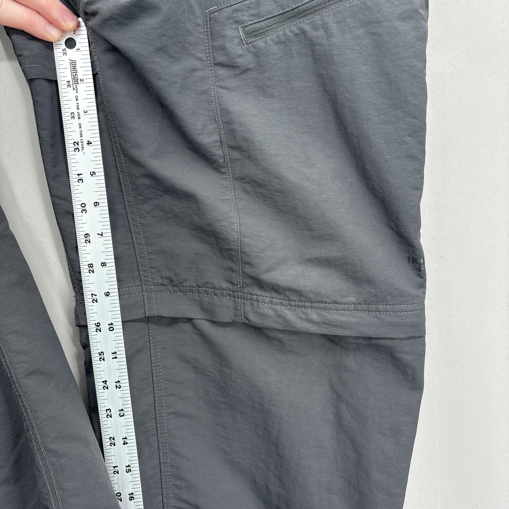 The North Face Pants Mens 40x32 Gray Paramount Convertible Cargo Outdoor Hiking - Picture 6 of 16